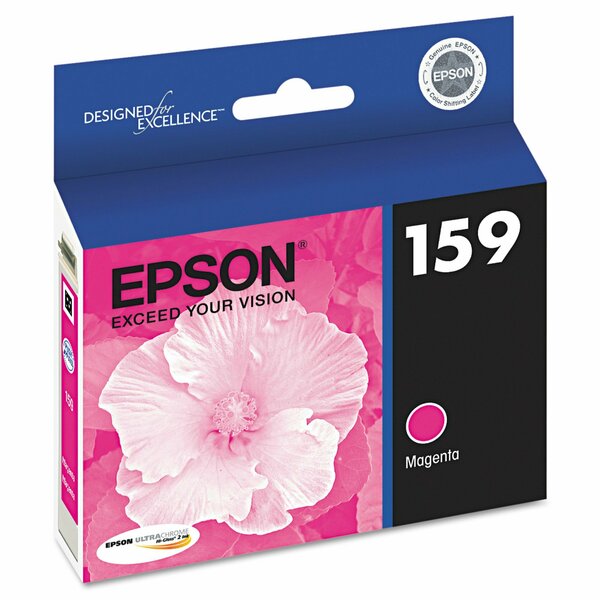 Epson (159) UltraChrome Hi-Gloss 2 Ink, Magenta T159320